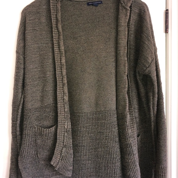 Green cardigan American eagle - Picture 4 of 4